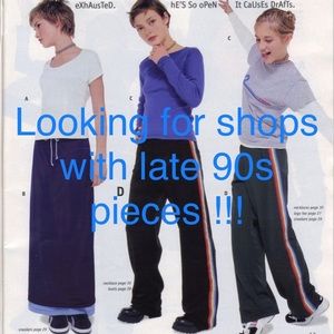 LATE 90s PIECES